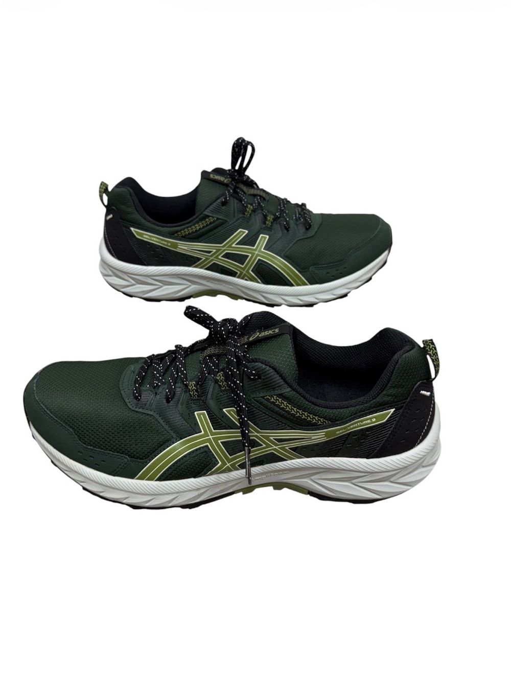 ASICS GEL Venture Trail Running Shoes Dark Green Mens Size 14